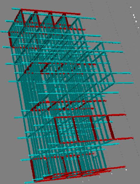 Gravity System 30 x 30 Typical Bays 60 Spans in Central Atrium W16