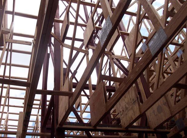 Manufactured trusses Timbers