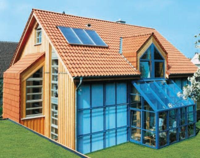 SUN ROOM Properly oriented Reduce heating load by 20 to 50% Collect, store, and distribute