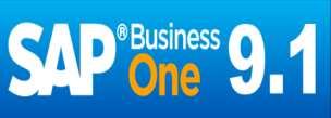 SAP Business One 9.1 Two new releases, SAP Business One 9.1 and SAP Business One 9.