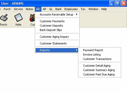 7. Financial Management Accounts Receivable The Accounts Receivable module is comprised of the following key elements: Terms Table You can create a table of standard payment terms that includes the