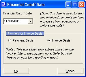 7. Financial Management Period-End Procedures Accounting Period Close DBA is designed such that you do not formally close your periods.
