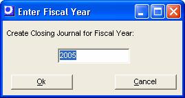7. Financial Management Year-End Journal The Year-End Closing Journal creates beginning balances for asset, liability, and owner s equity accounts and generates reversing transactions for income and