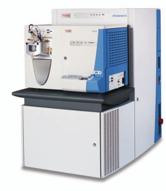 LTQ Orbitrap XL OFFERING OUTSTANDING MASS ACCURACY, RESOLVING POWER, DYNAMIC RANGE, AND HIGH SENSITIVITY Based on the fast and highly sensitive Thermo Scientific LTQ XL linear ion trap and the