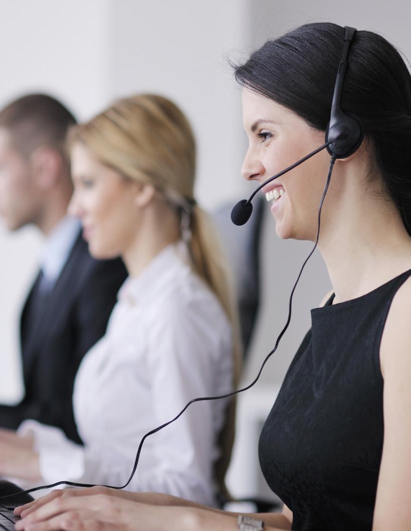 Giving financial institutions the tools to REDEFINE CONTACT CENTER SERVICE The contact center or customer interaction center is evolving to support multiple customer interaction channels.
