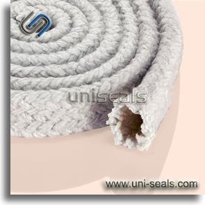 Ceramic Fiber Sleeve TU6520 Ceramic fiber sleeve (tube) This flexible sleeve is obtained by tubular braiding from ceramic fiber yarns.