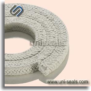Dusted Asbestos Rope PA2000 Square braided dusted asbestos rope (packing) Square braided from long fiber dusted asbestos yarns.