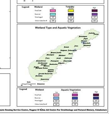 Inland s of India - Conservation Atlas Integrated wetland and