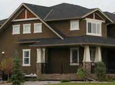features similar to the front elevation and consistent with the style of the home.