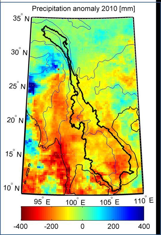 temperatures will intensify drought in the Mekong Region substantially (Figure 6).
