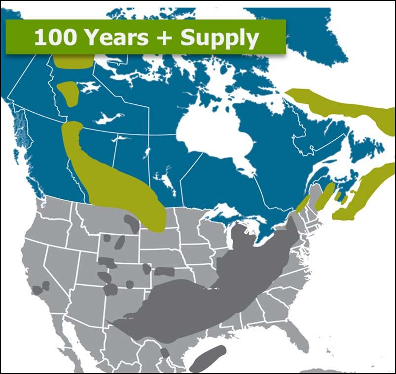ABUNDANT CANADIAN RESOURCE New markets are needed for Canada s abundant natural gas resources Options: 1. Power generation 2.