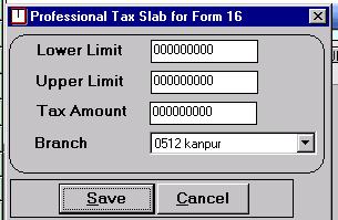 F.2.1 Professional tax slab Professional tax always deduct from the gross salary. Professional tax slab rates different from state to state because it comes under government jurisdiction.
