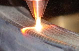 processes HVOF, Plasma spray, Wire Arc, Flame spray high deposition rate ceramics, metals and alloys are possible
