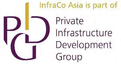 EXCLUSIVE INFRACO ASIA DEVELOPER Infunde Development is responsible, on behalf of InfraCo Asia for project origination, pre-financial close project development, EPC management and financial