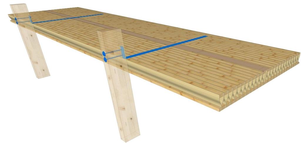 Diaphragm function of Kielsteg floors/roofs: 4.