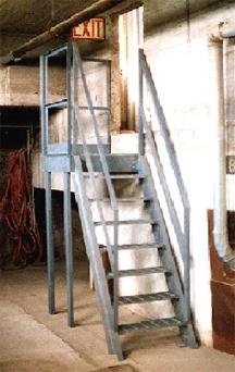Stairways Flights of stairs with four or more risers must have