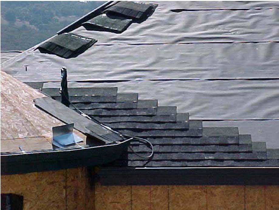 Composition Shingle Roofing C. Fasteners: 1. Nails should be EG type, 7/16 head, long enough to penetrate 3/4" into or through the sheathing. 2.