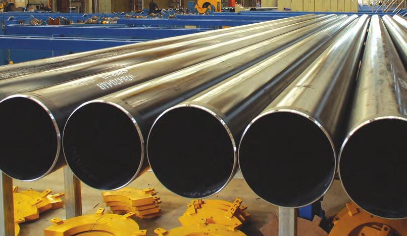 Broadspec Pipe PRODUCT RANGE OD NB Section: Pipe (CHS) Standard: AS/NZS 1163 / API 5L Grade: C350L0, X42 OD Nom. Thick MDMT C Pressure Rating Ambient MPa Nom.