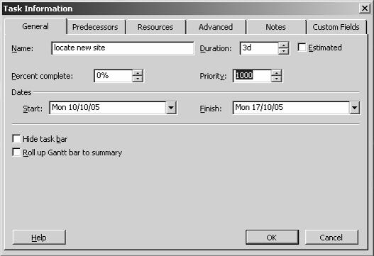 Lesson 7 - Adjusting Resources Microsoft Project 2002(XP) 03 Level 1 Setting a task level priority If you are working with multiple projects, you can set project priority levels to indicate how you