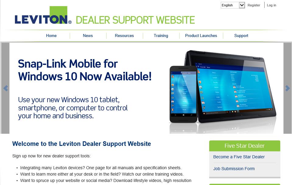 Dealer Support Website Resources Dealer secure website launched 3/1/2015 9 Content provided to support dealers