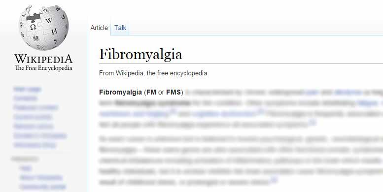We went on studying the Fibromyalgia issue and found out that women suffer from this