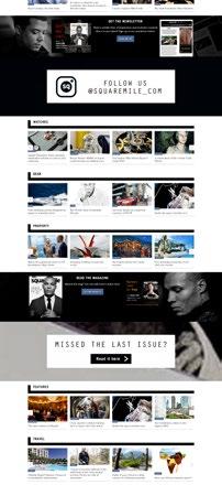 The website performs a curating function: serving up the best in luxury, investment and interviews to the City s