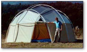 Shelter Systems' Relief Tents offer the best value because they are durable, watertight, wind-resistant, pleasant to live in, easily to set up, and affordable.