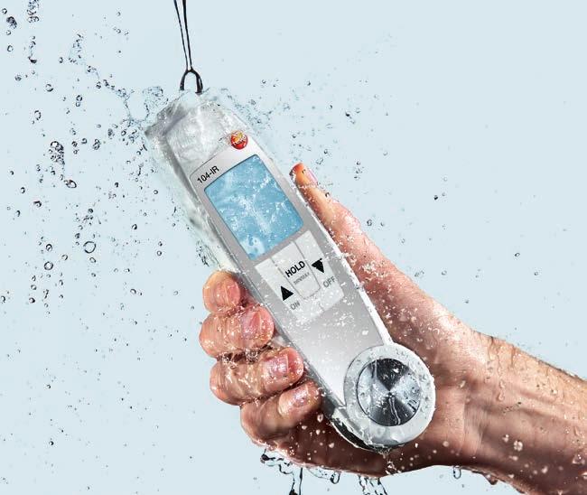 High-precision: Testo food measuring instruments mean you are certain to