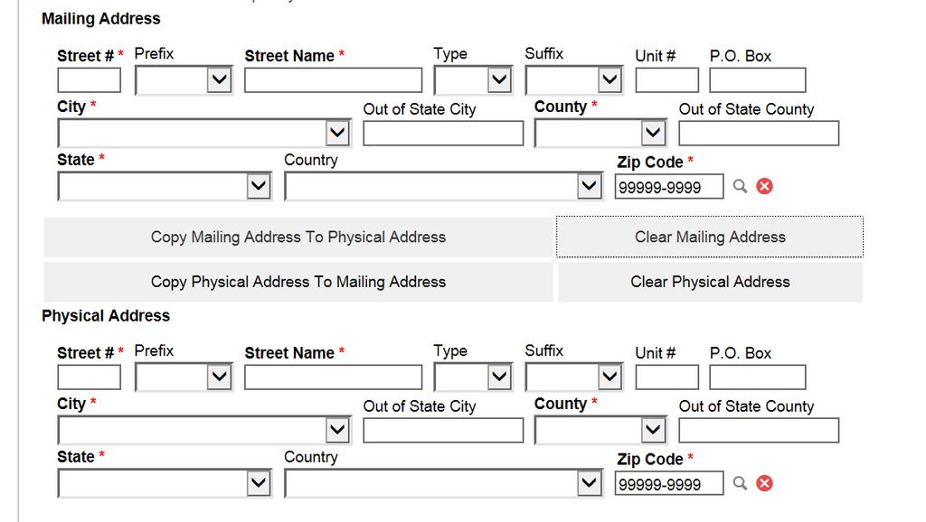 Adding New Patient (cont.) 1 3 2 When entering your client s address it will ask you for mailing as well as physical address. Extra features: 1.