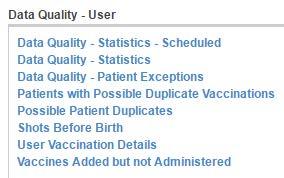 Vaccines Added but not Administered 2 Quick Tip: For easier Reconciliation,