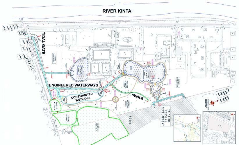 The study area consists of DID Mechanical Section covering an area of 88 acres. The area is located on Lot 40367 Sg Kinta, Kinta District.
