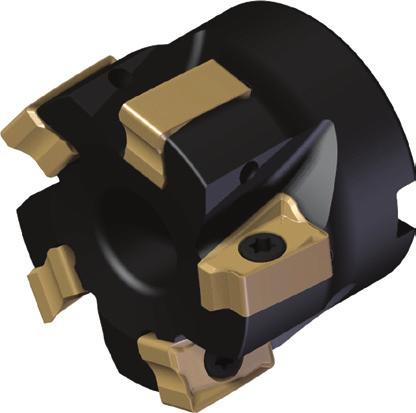 LNMX Milling Program The newly developed LNMX family of milling cutters for square shoulder milling, available in 2 edge lengths, utilizes strong negative inserts giving users 4 cutting edges.