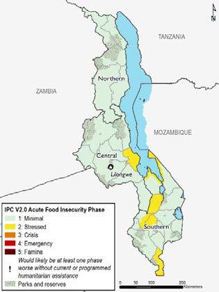 NATIONAL OVERVIEW Current Situation Projected acute food security outcomes, February May 2018.