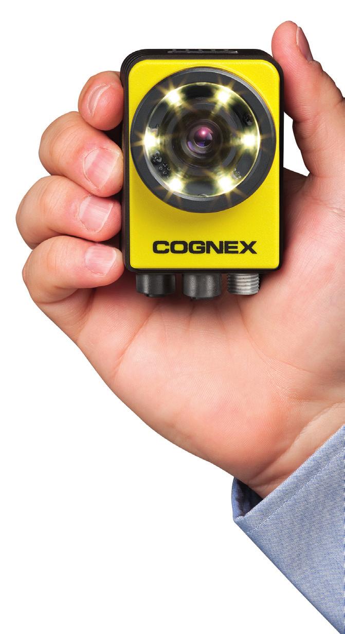 Cognex vision technology performs tasks that are difficult or impossible for people to do reliably and consistently. Our vision systems speed production, minimize defects and reduce costs.