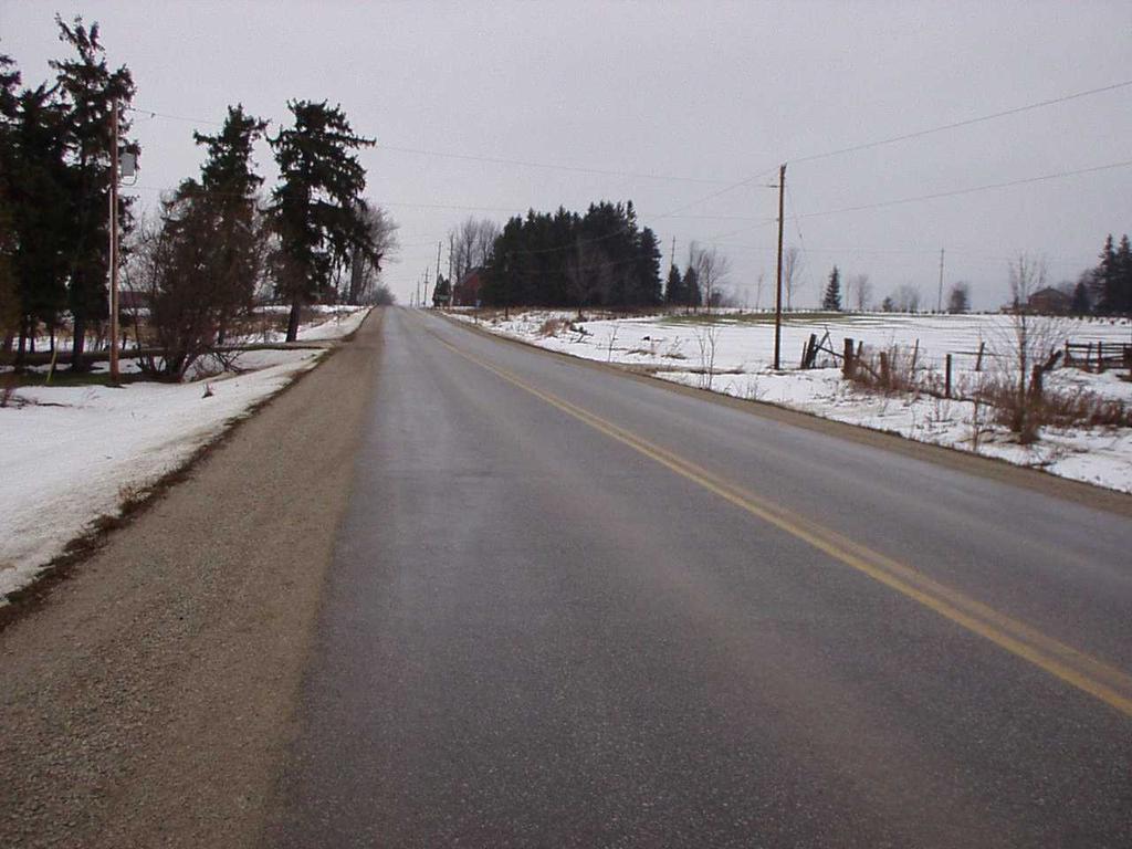Route 12 Grey County, Ontario, Canada After 4 years service 3, 4% and 6%
