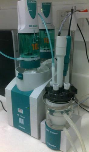 formulations Measure digestion by titration Dosing units Sample and measure drug fate by HPLC
