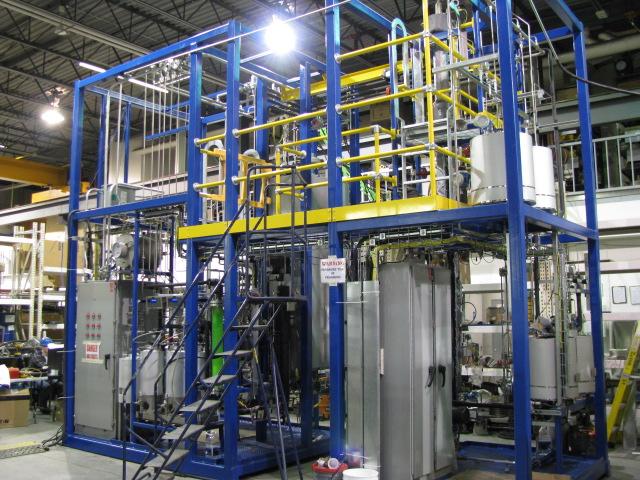 zone packed bed reactor