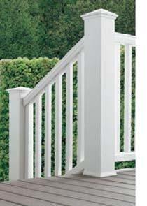 Trex Artisan Series Railing Setting a New Standard for Quality & Performance. The clean look of painted wood is one of the hottest trends in deck design.