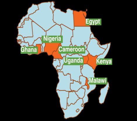 Progres in Africa Pipeline GM Crops Source: Clive James, 2014 RSA maize, potatoes, sugarcane, Cameroon: cotton Kenya cassava, cotton, maize, sorghum,