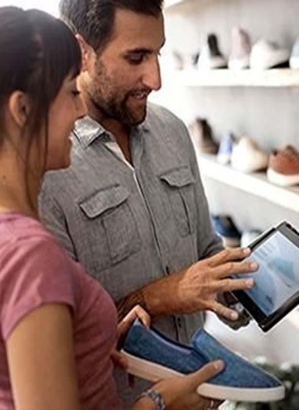 REINVENTING RETAIL MODERNIZING THE STORE Harnessing digital engagement Consumers expect well informed and empowered store associates.