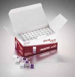Biological Indicators SporView Self-Contained Biological Indicators Crosstex SporView Self-Contained Biological Indicators (SCBIs) for monitoring Vaporized Hydrogen Peroxide (VH 2 O 2 ) sterilization