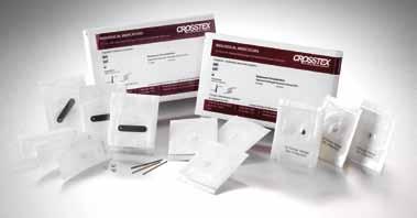 Biological Indicators Inoculated Carriers & Biological Indicators Crosstex manufactures a comprehensive product line of Inoculated Carriers and Biological Indicators (BIs) for use in monitoring