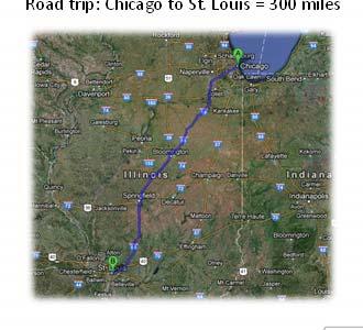 Road trip: Chicago to St.