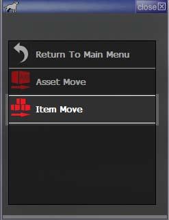 Bin Move / Put Away (Items): Designate and move assets and items to specific location within your warehouse environment.