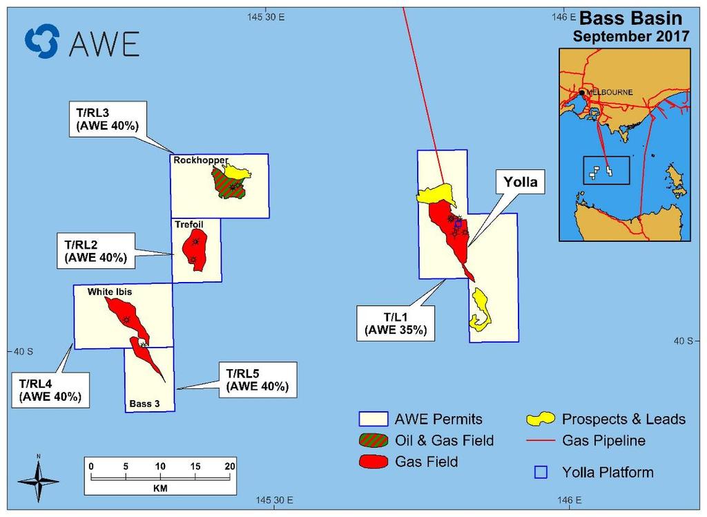 BassGass: MLE project completed POTENTIAL GROWTH OPPORTUNITY TREFOIL FIELD DEVELOPMENT Final stage of MLE project (compression hook-up) completed in June 2017 Following a brief period of