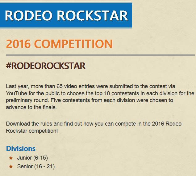 RODEO ROCKSTAR User-generated content