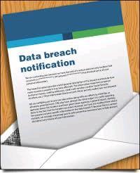 Breach Notification A breach notification must contain the following: the nature of the personal data breach including, where possible: the categories and number of individuals concerned; and the