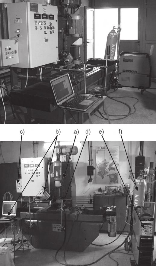 A welding device has been made with the following main functional characteristics (Fig.