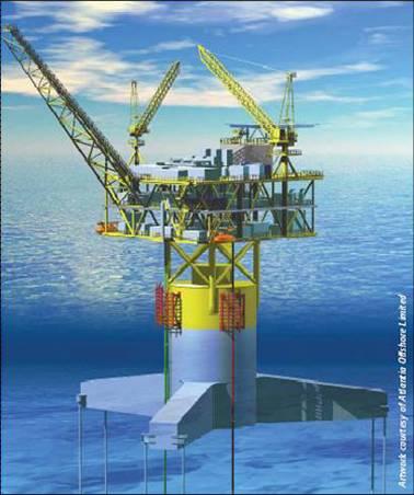 Neptune project Multi-well 50,000 bopd subsea