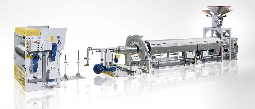 13 Schaumex lines Maximum productivity combined with minimum space requirements Schaumex 150 ISO-PAC Schaumex lines are the ideal solution for the production of high-quality foam products at output